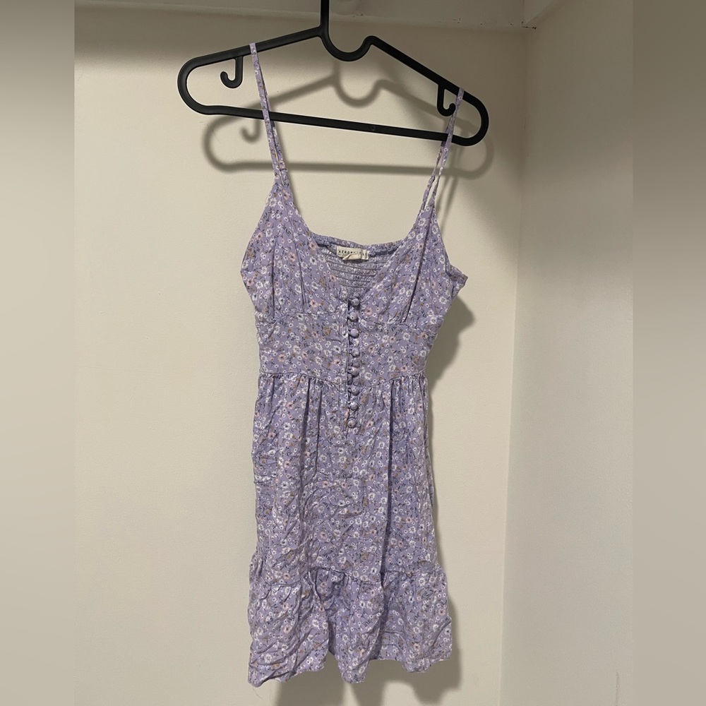 Aeropostale Lavender Floral Dress Size XS